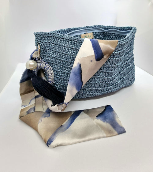 Clutch Bag - Blue