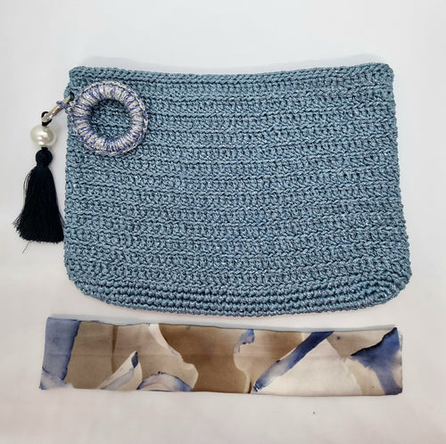 Clutch Bag - Blue