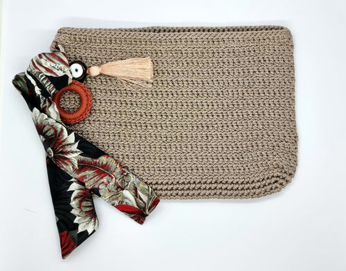 Clutch Bag - Beige