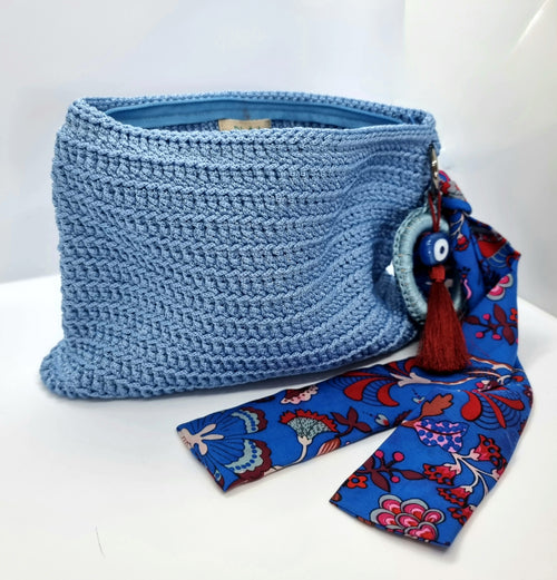 Clutch Bag - Blue