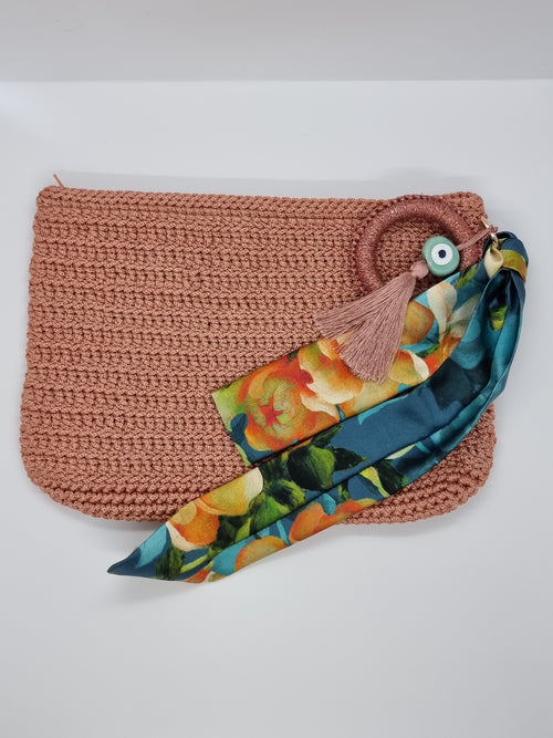 Clutch Bag - Salmon